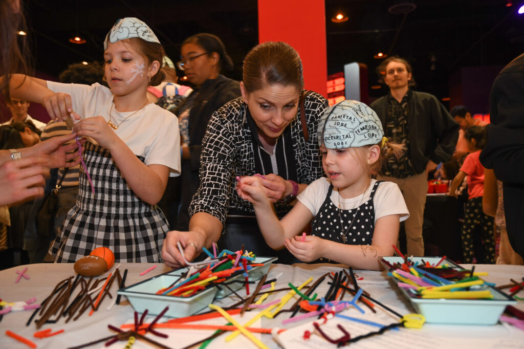 UT brain night health museum